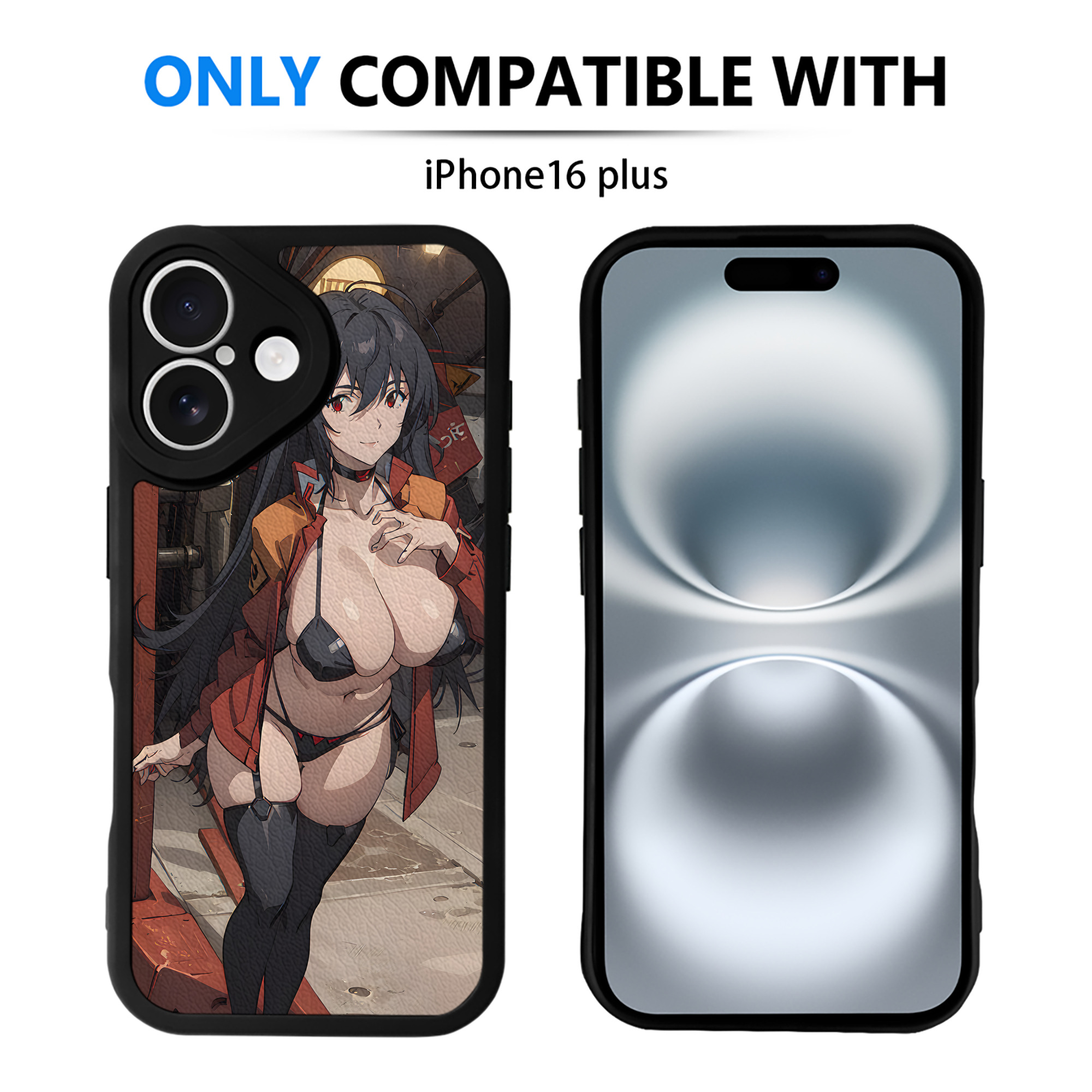EVA 新世紀エヴァンゲリオン 【iPhone 16シリーズ対応】シリコンスマホケース（レザー調） 材質：シリコン